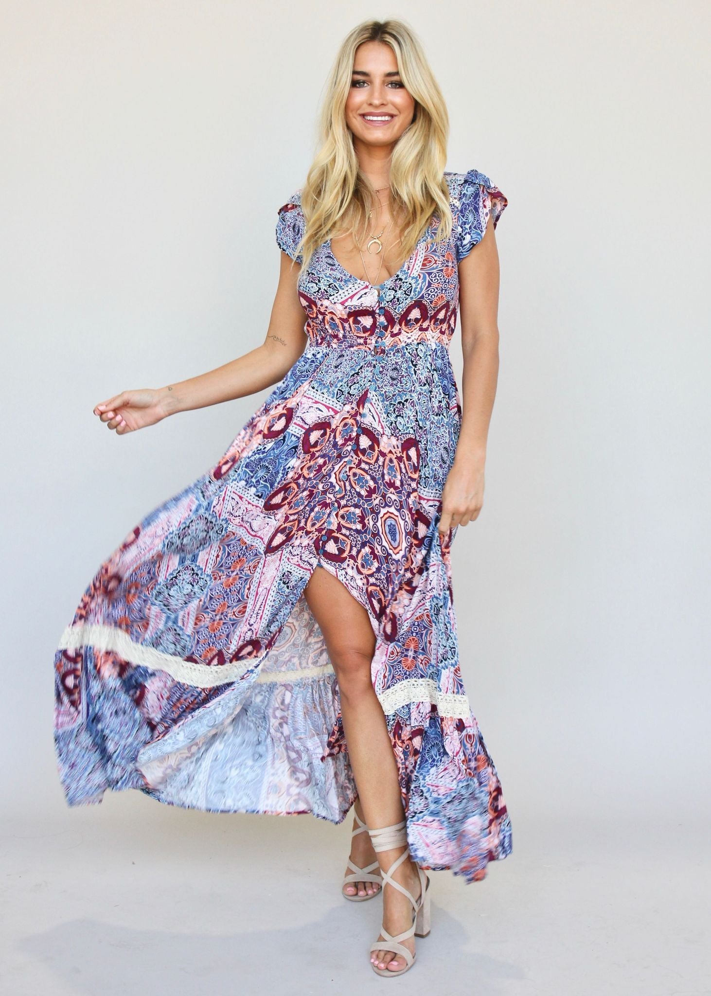 Carmen Maxi Dress - Caprioska