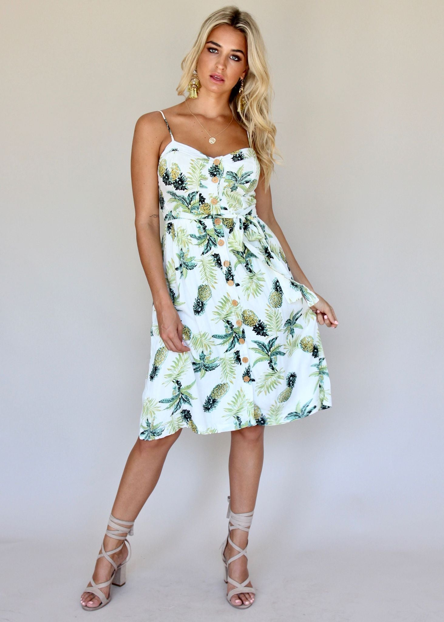 Coastal Distance Dress - Tropicana