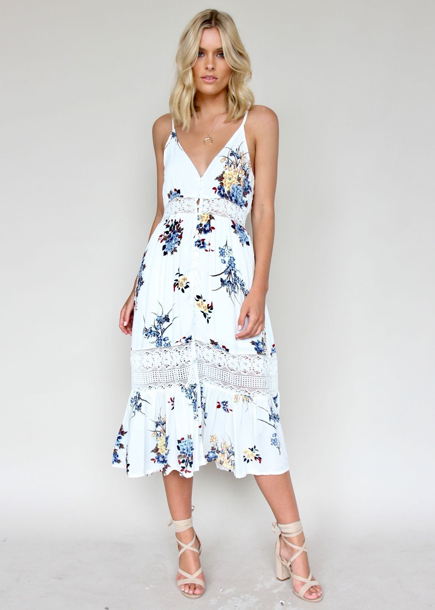 About The Weekend Midi Dress - Cosmos