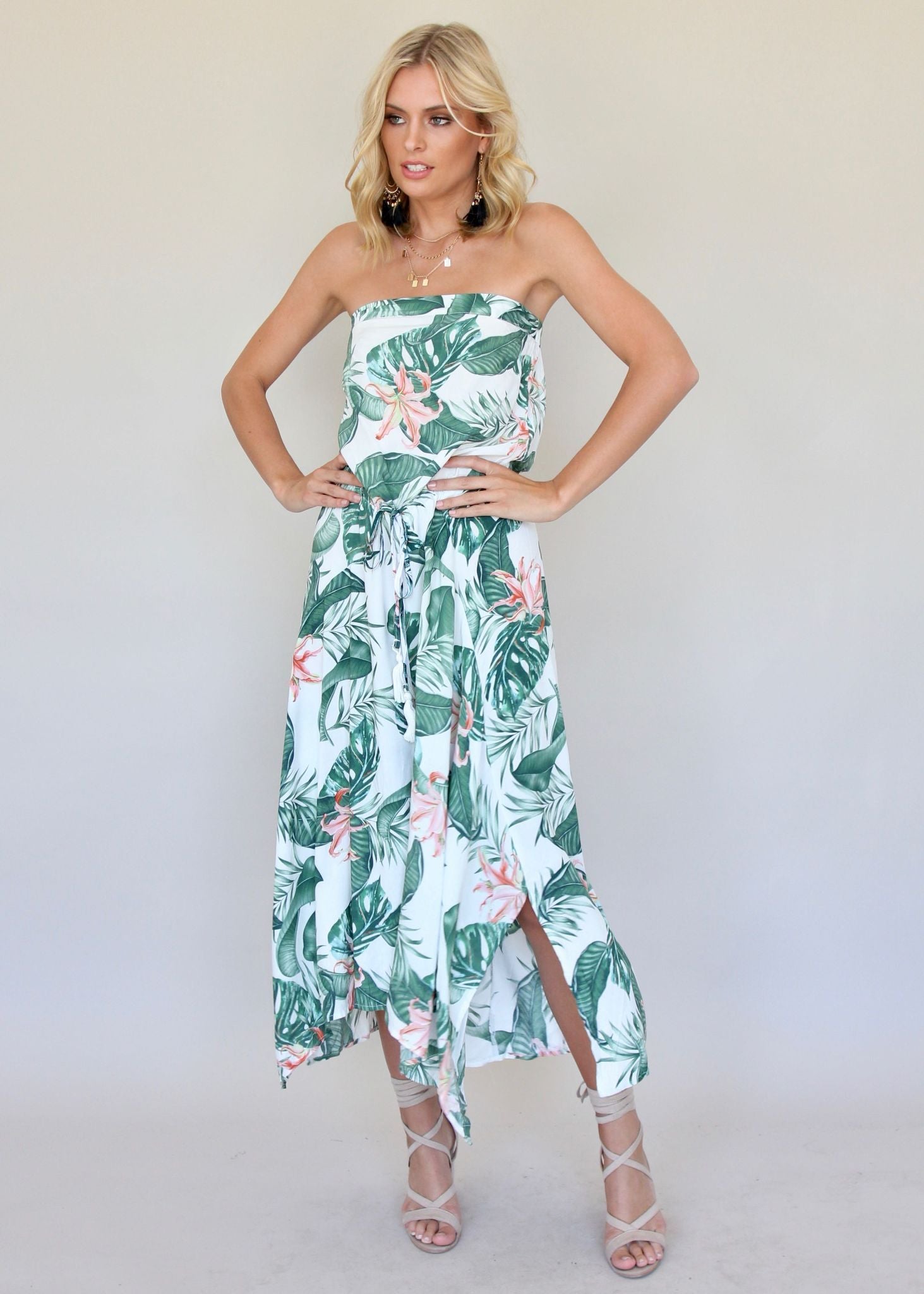 New Freedom Strapless Dress - Florida