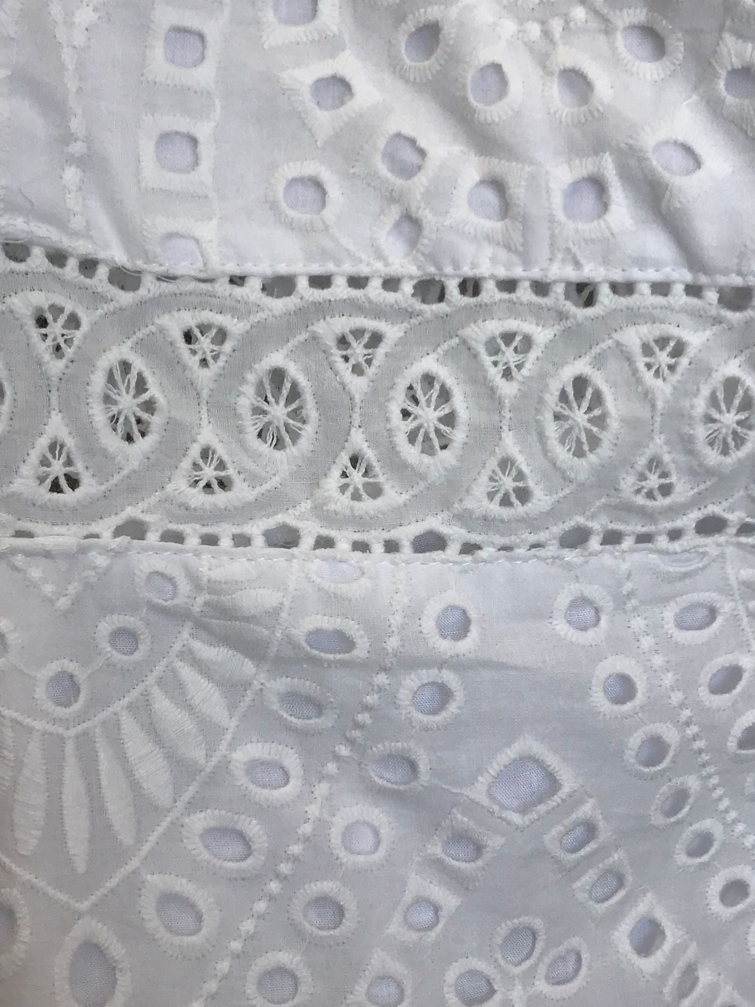 Love Replica Eyelet Dress - White