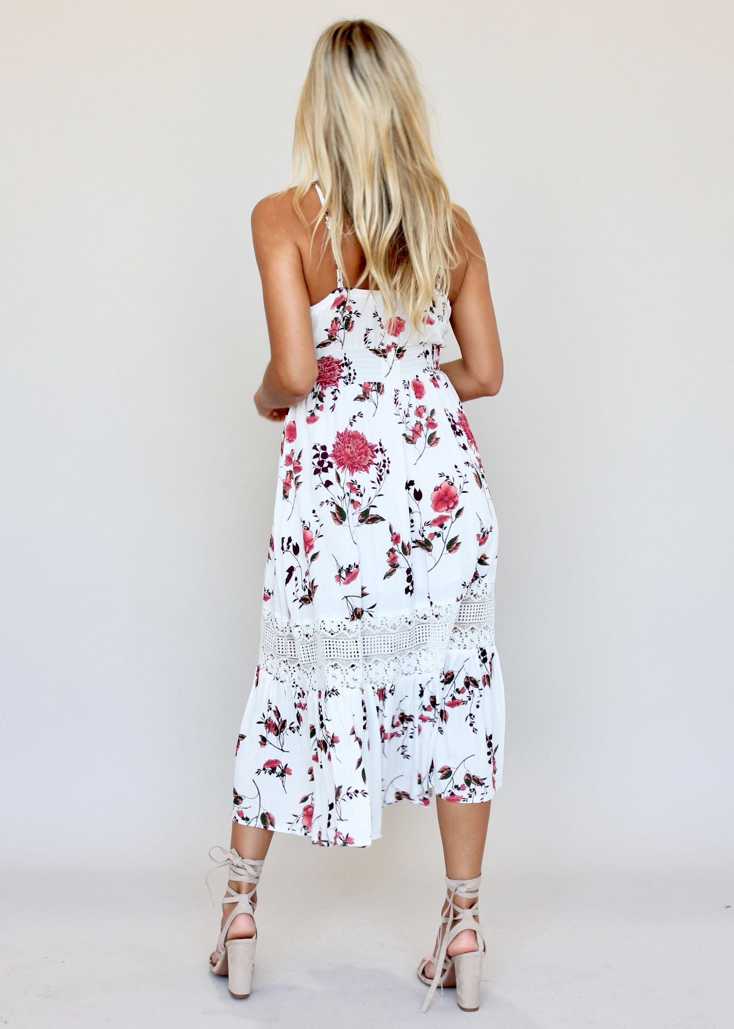 About The Weekend Midi Dress - Aster