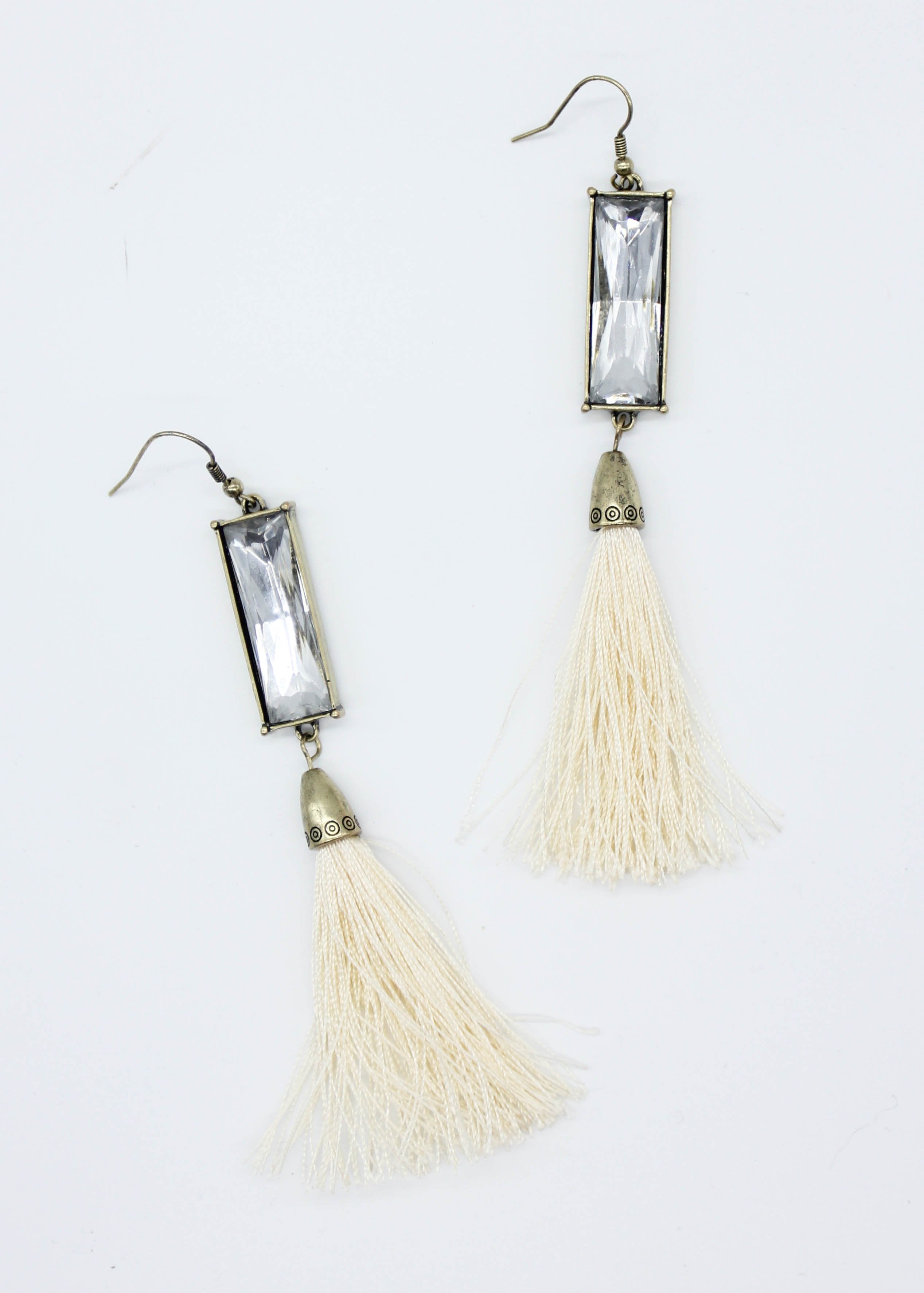 Caicos Earrings - Cream