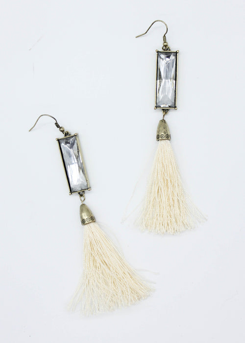 Caicos Earrings - Cream