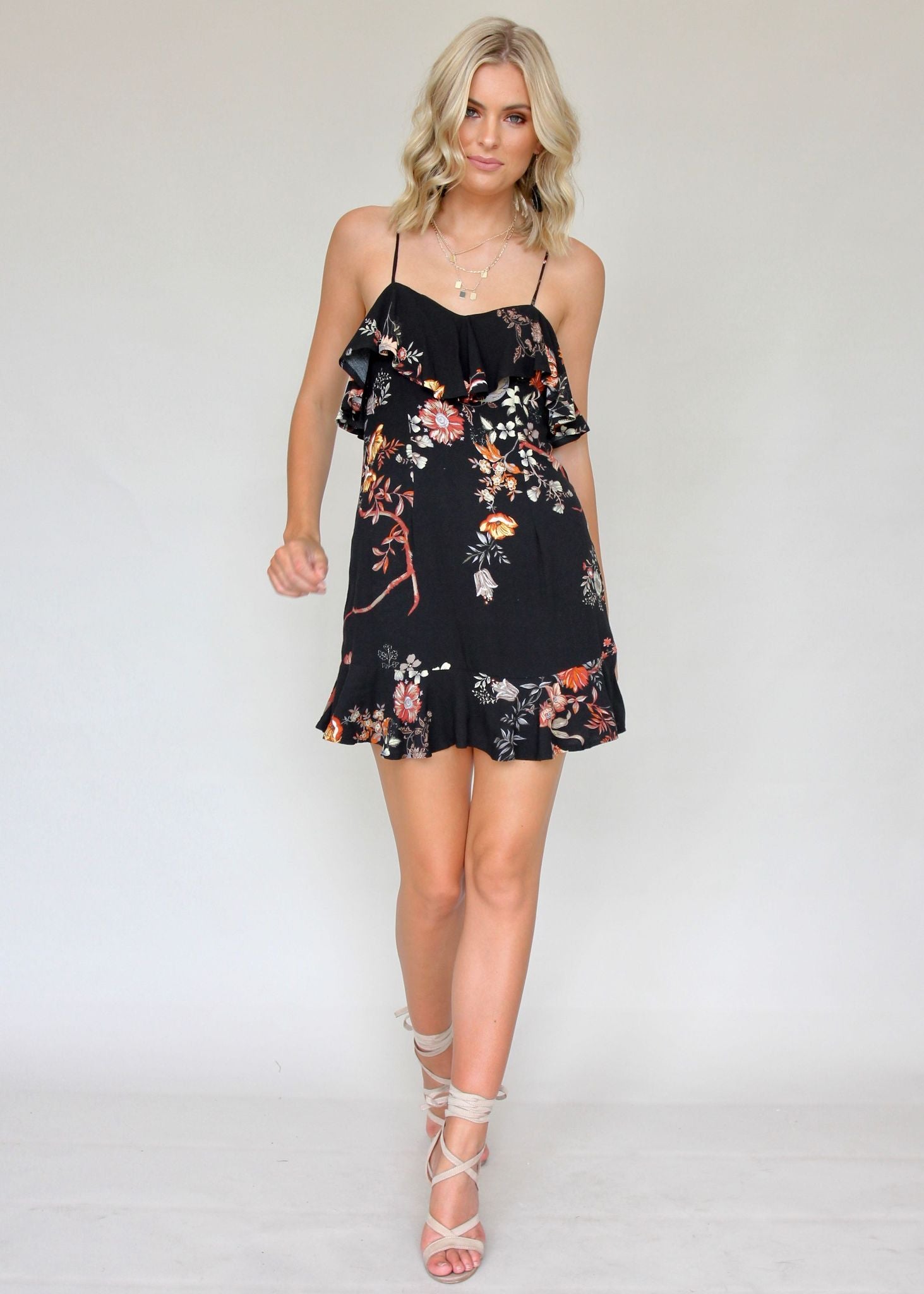 Piccadilly Swing Dress - Black