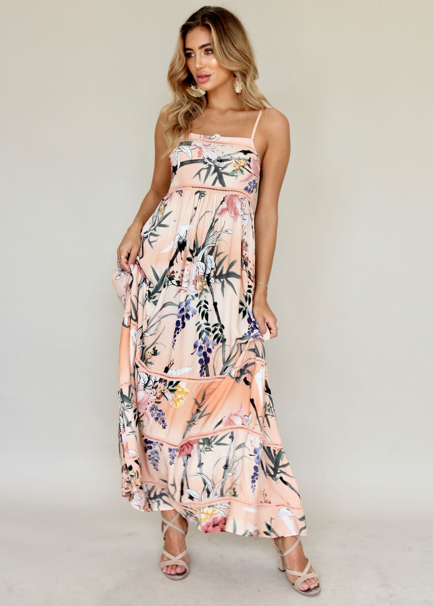 Callie Maxi Dress - Cupid