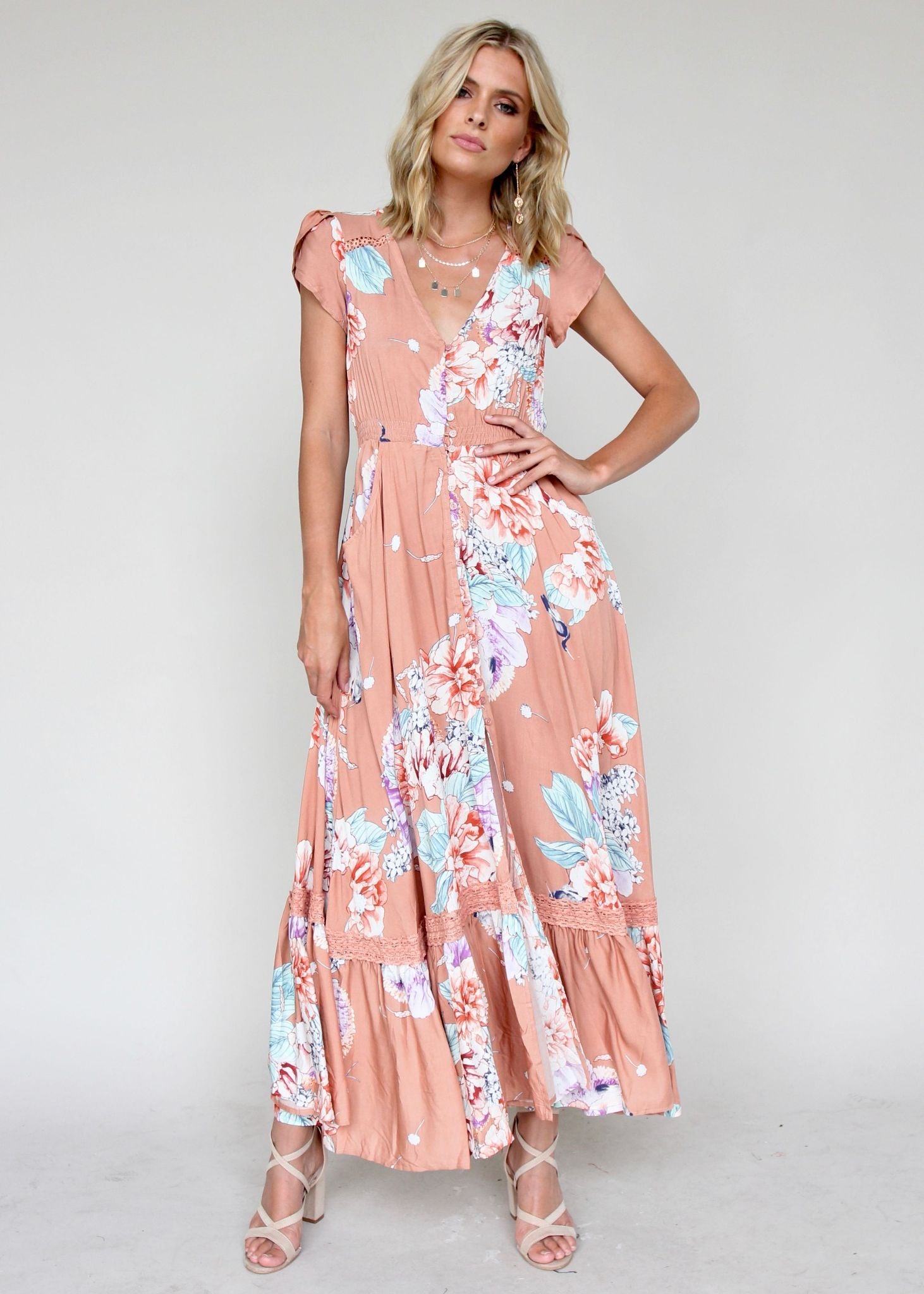 Carmen Maxi Dress - Bellisa