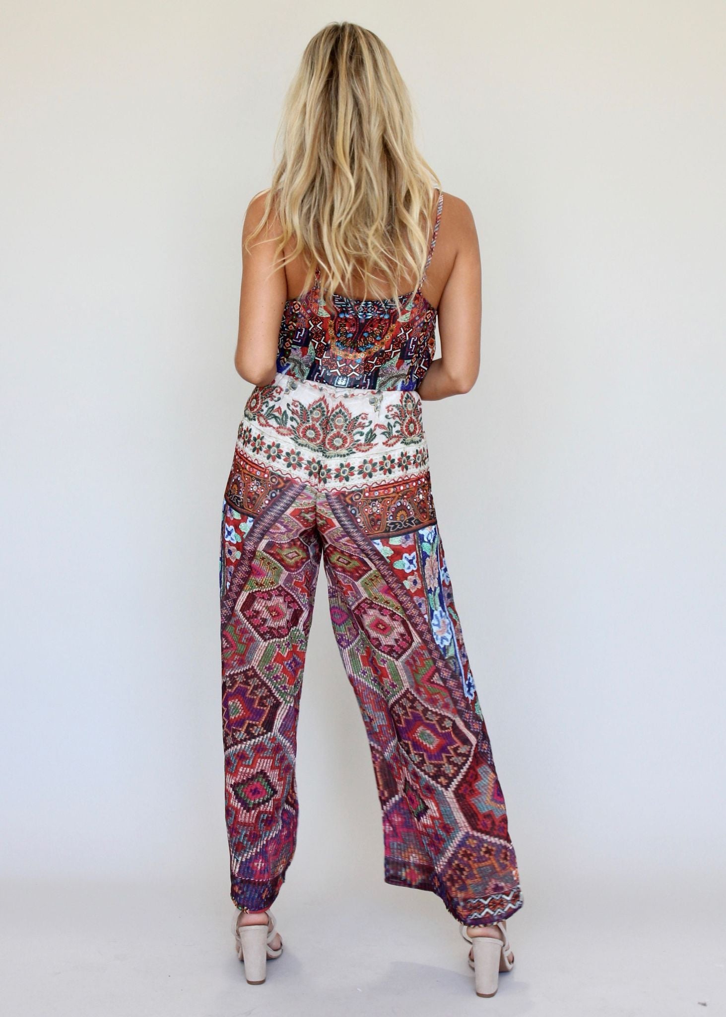 Double Up Pantsuit - Moroccan