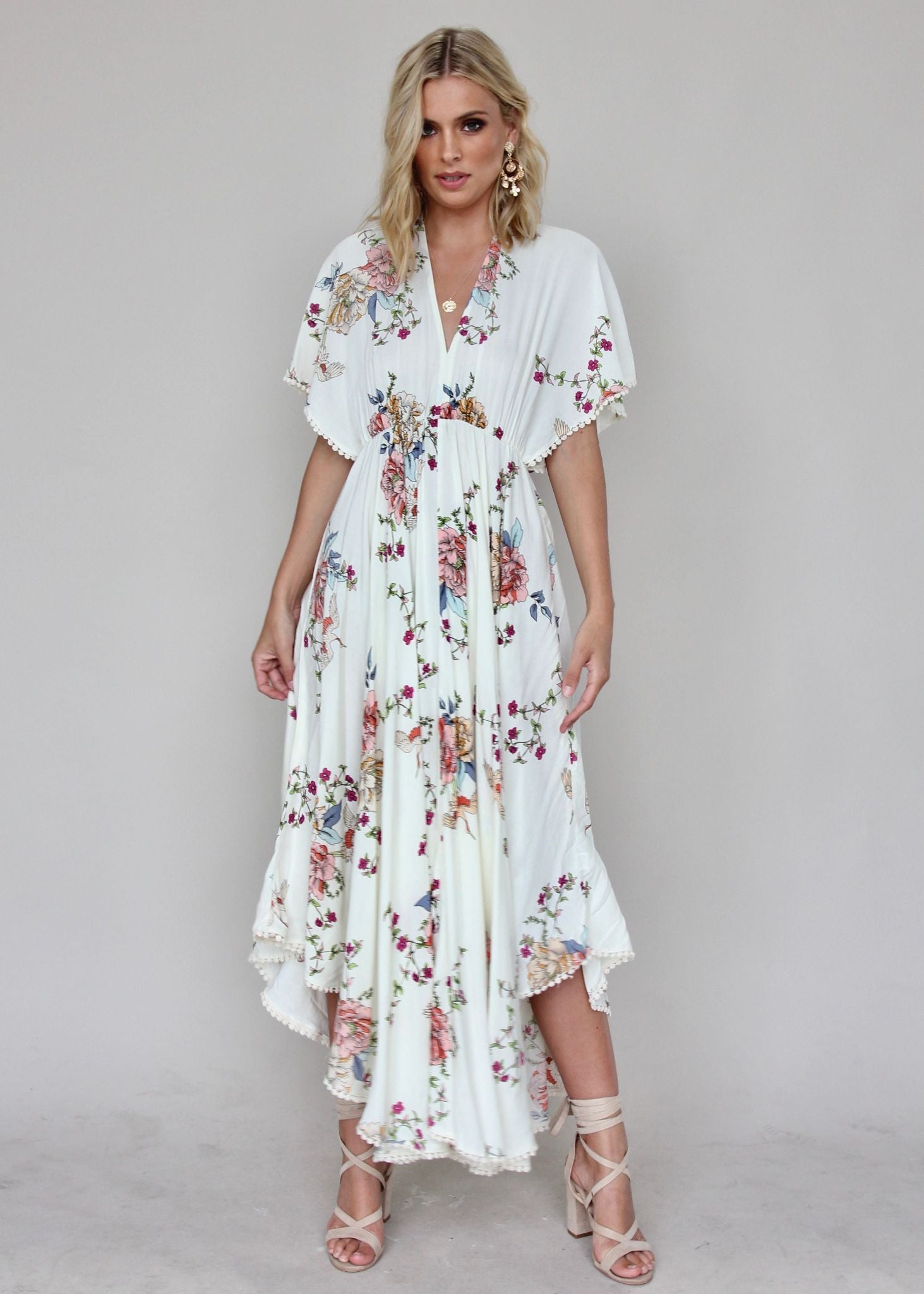 Dana Maxi Dress - Flamingo Dancing