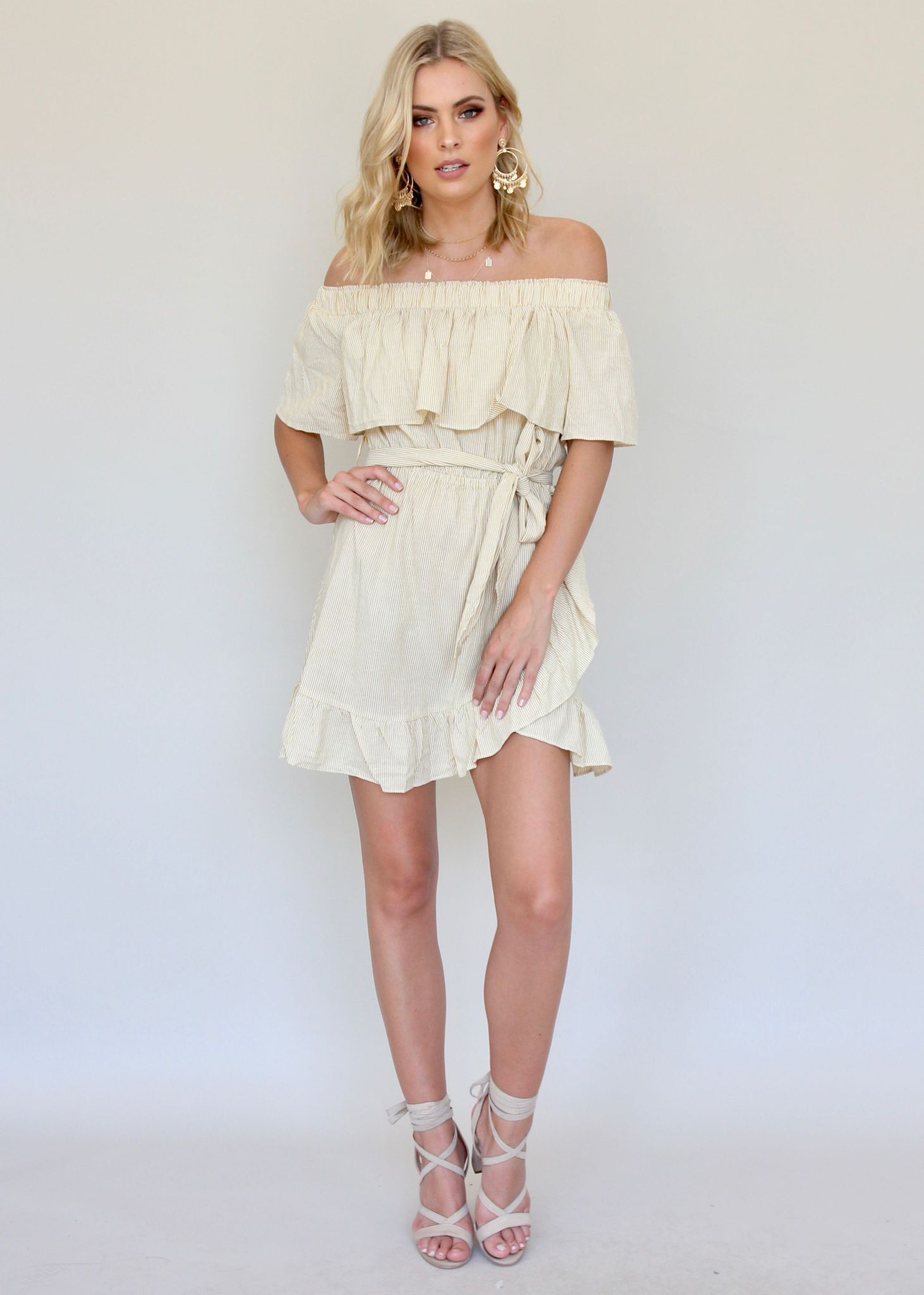 Another Eternity Strapless Dress - Yellow