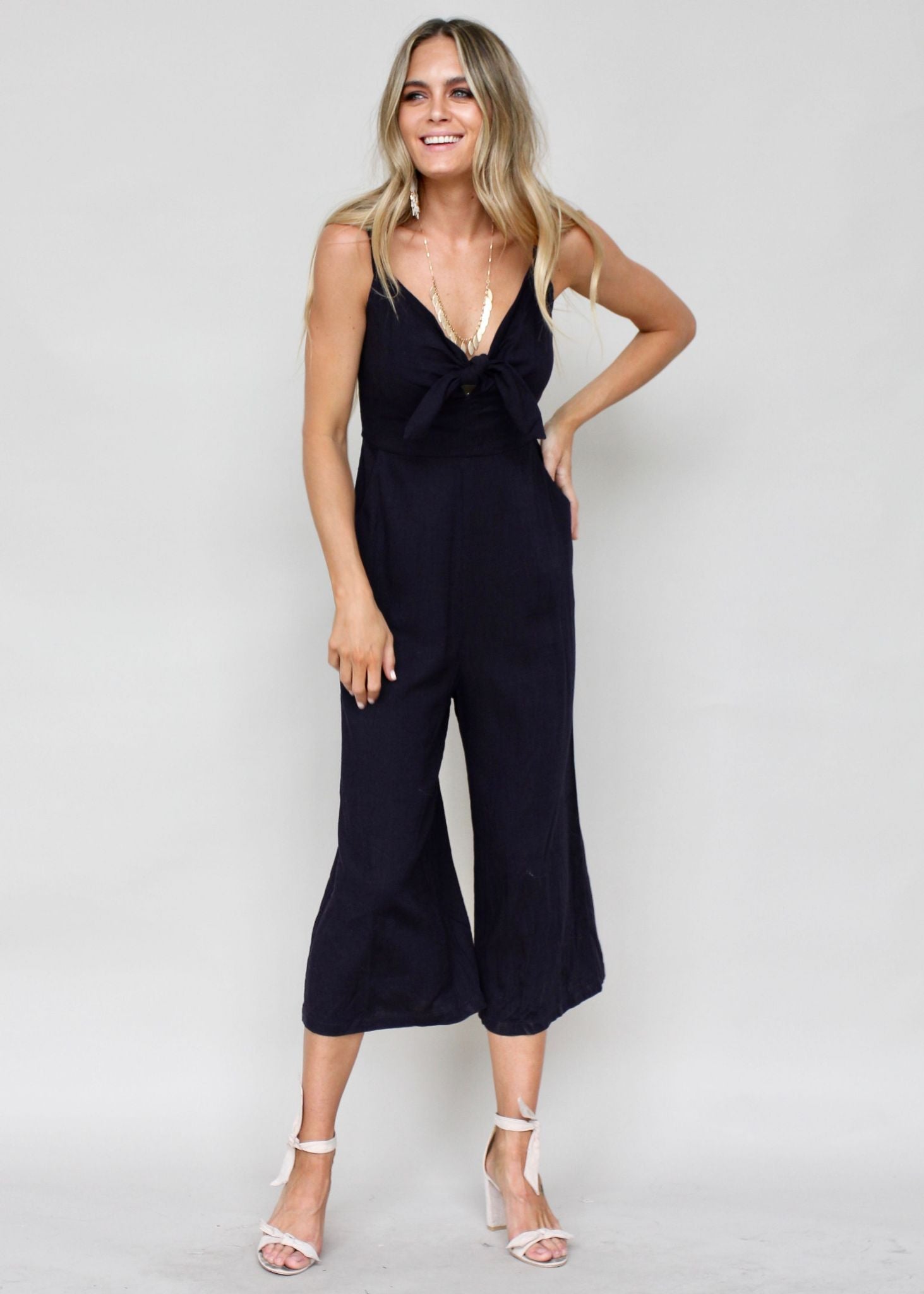 Costa Brava Pantsuit - Navy