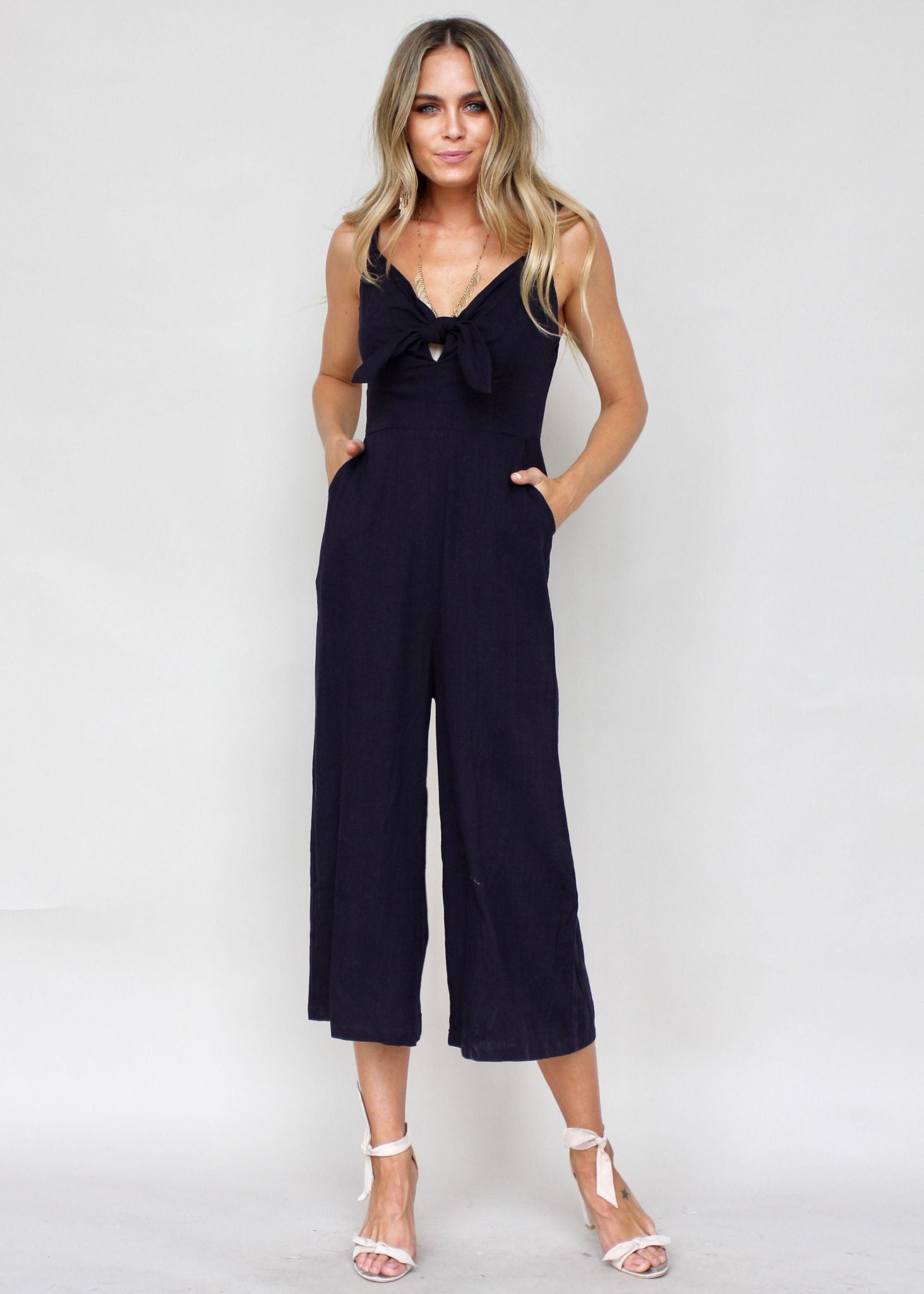 Costa Brava Pantsuit - Navy