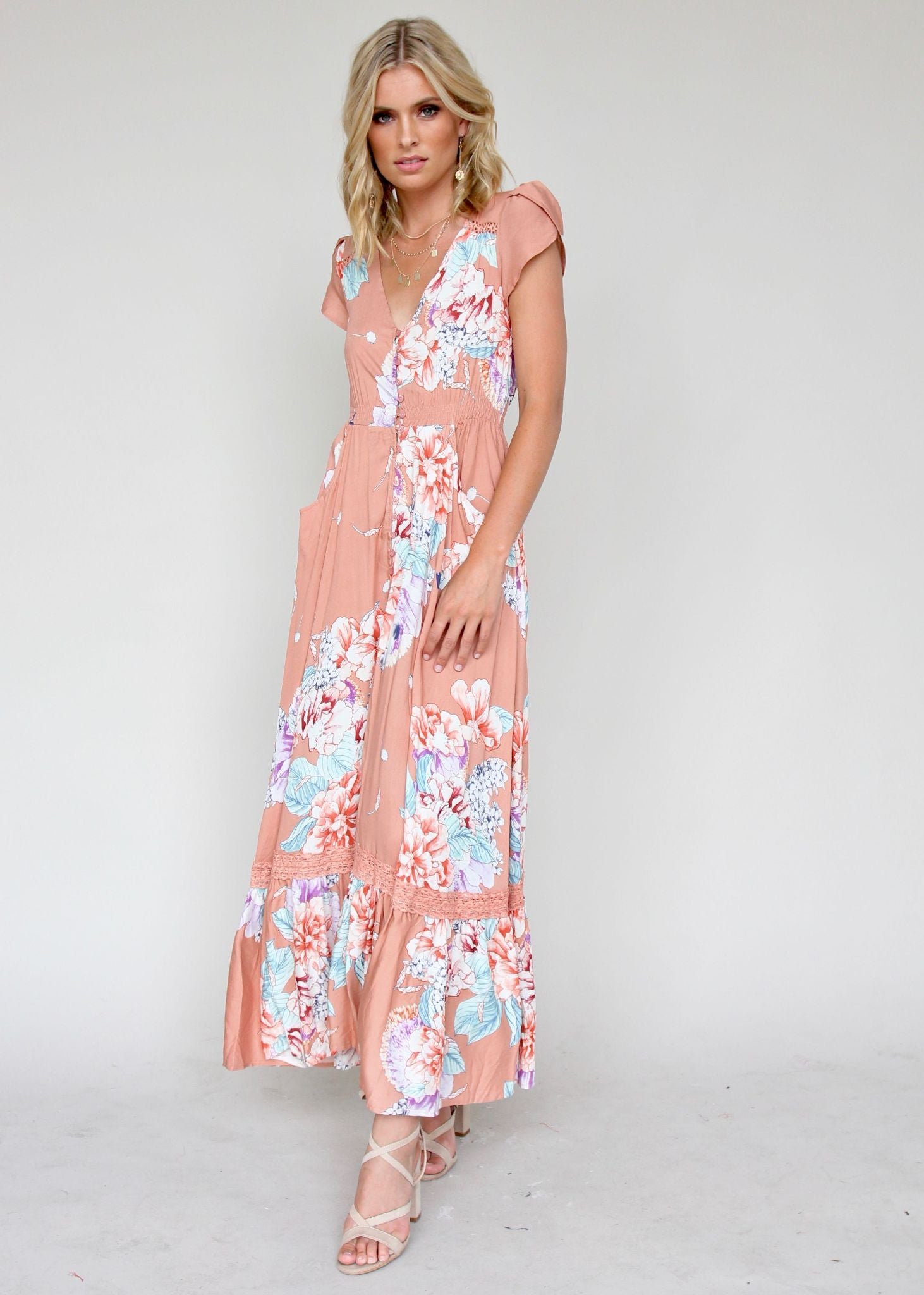 Carmen Maxi Dress - Bellisa