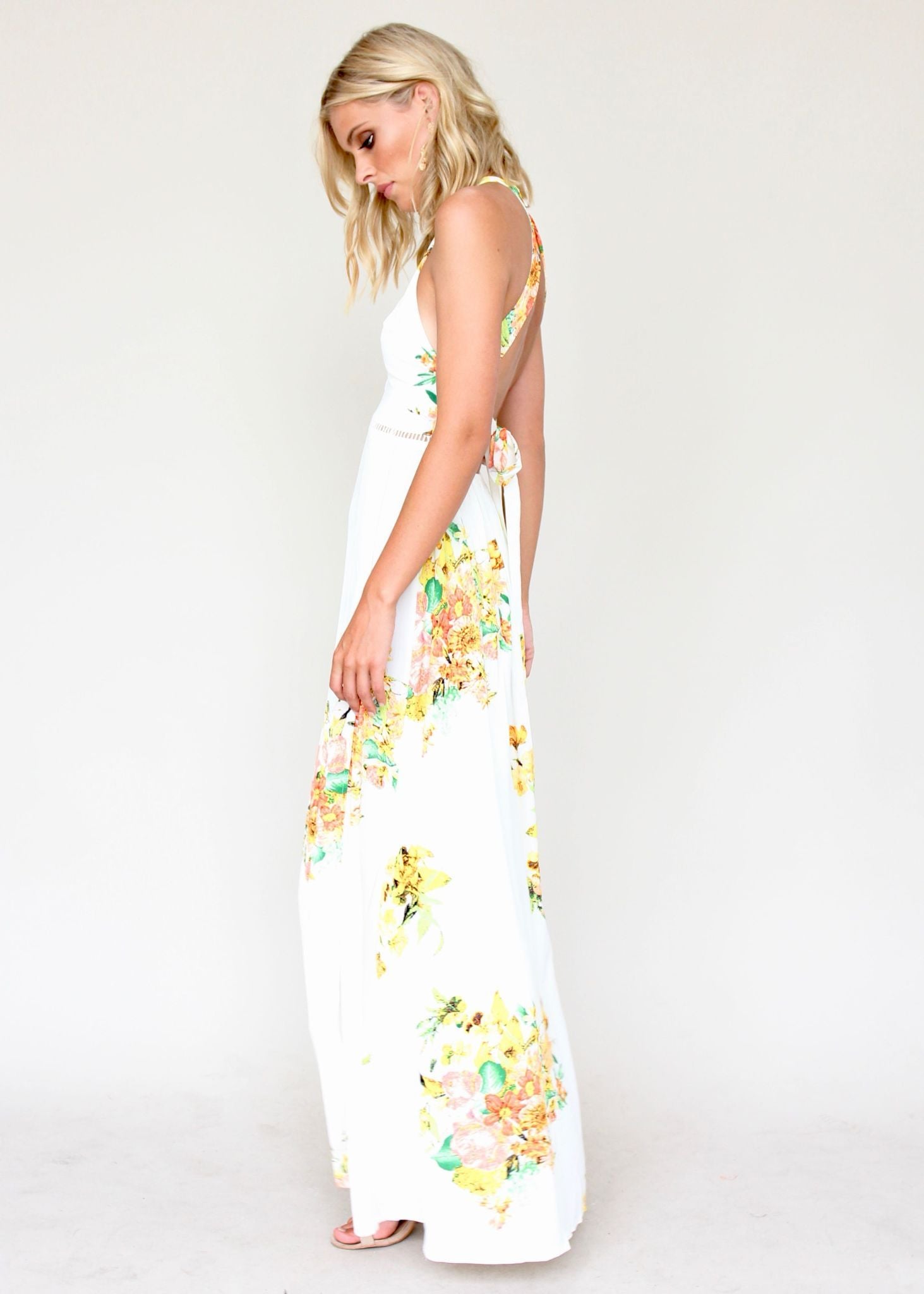 Heart Of Glass Maxi Dress - Sunflower