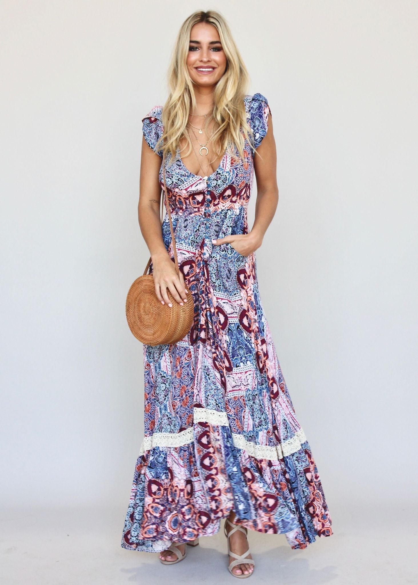 Carmen Maxi Dress - Caprioska