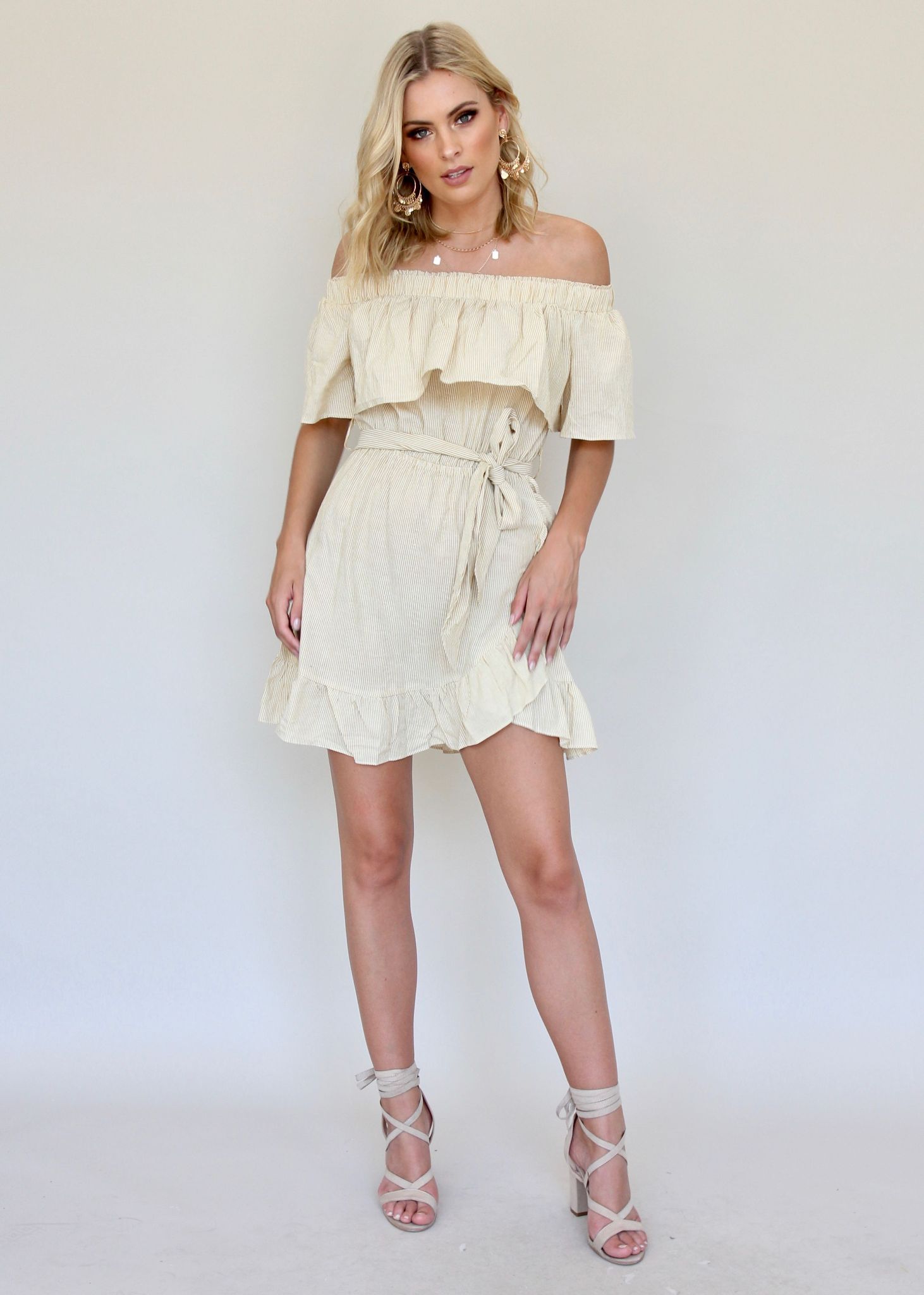 Another Eternity Strapless Dress - Yellow