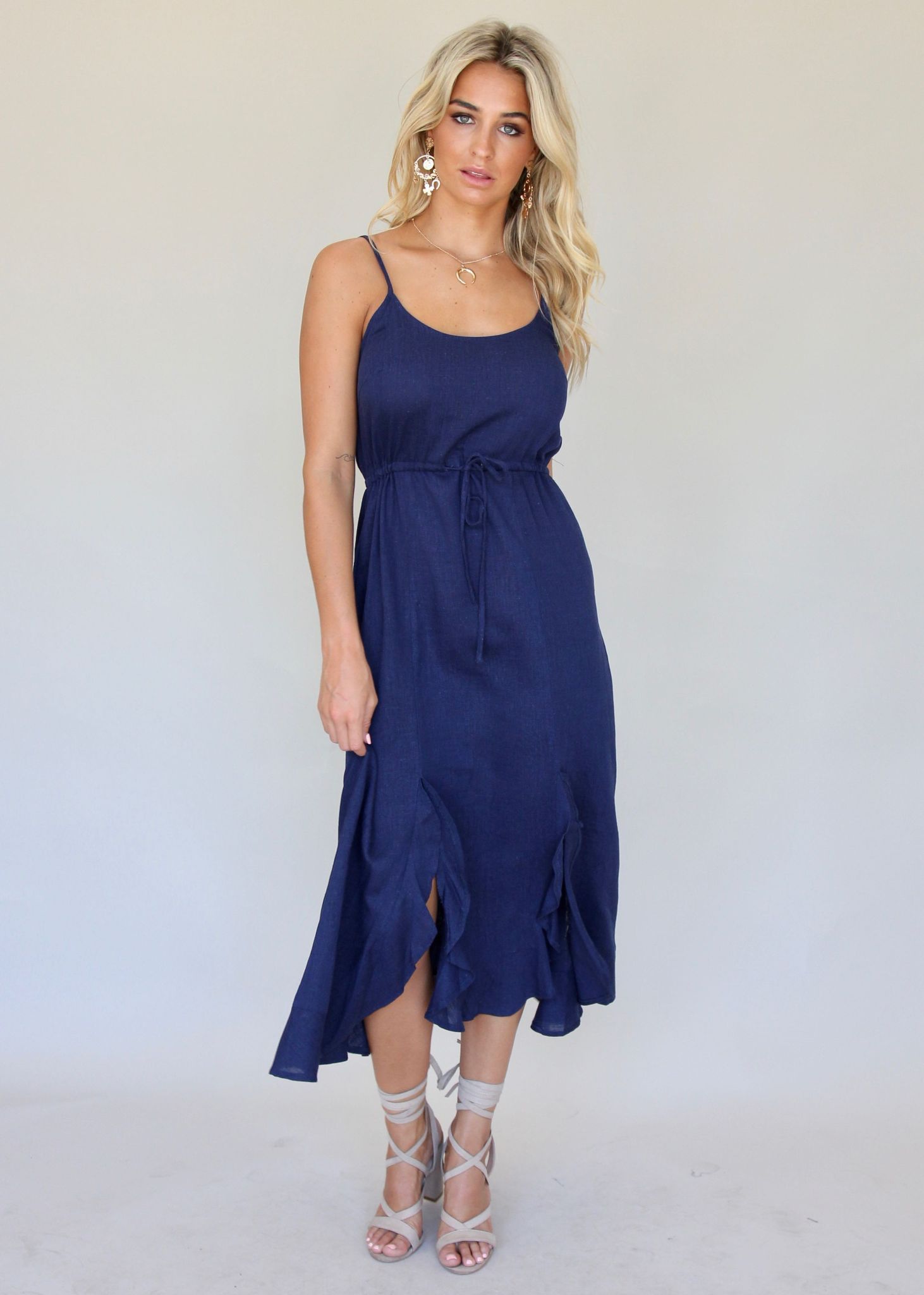Dreamy Ways Dress - Navy