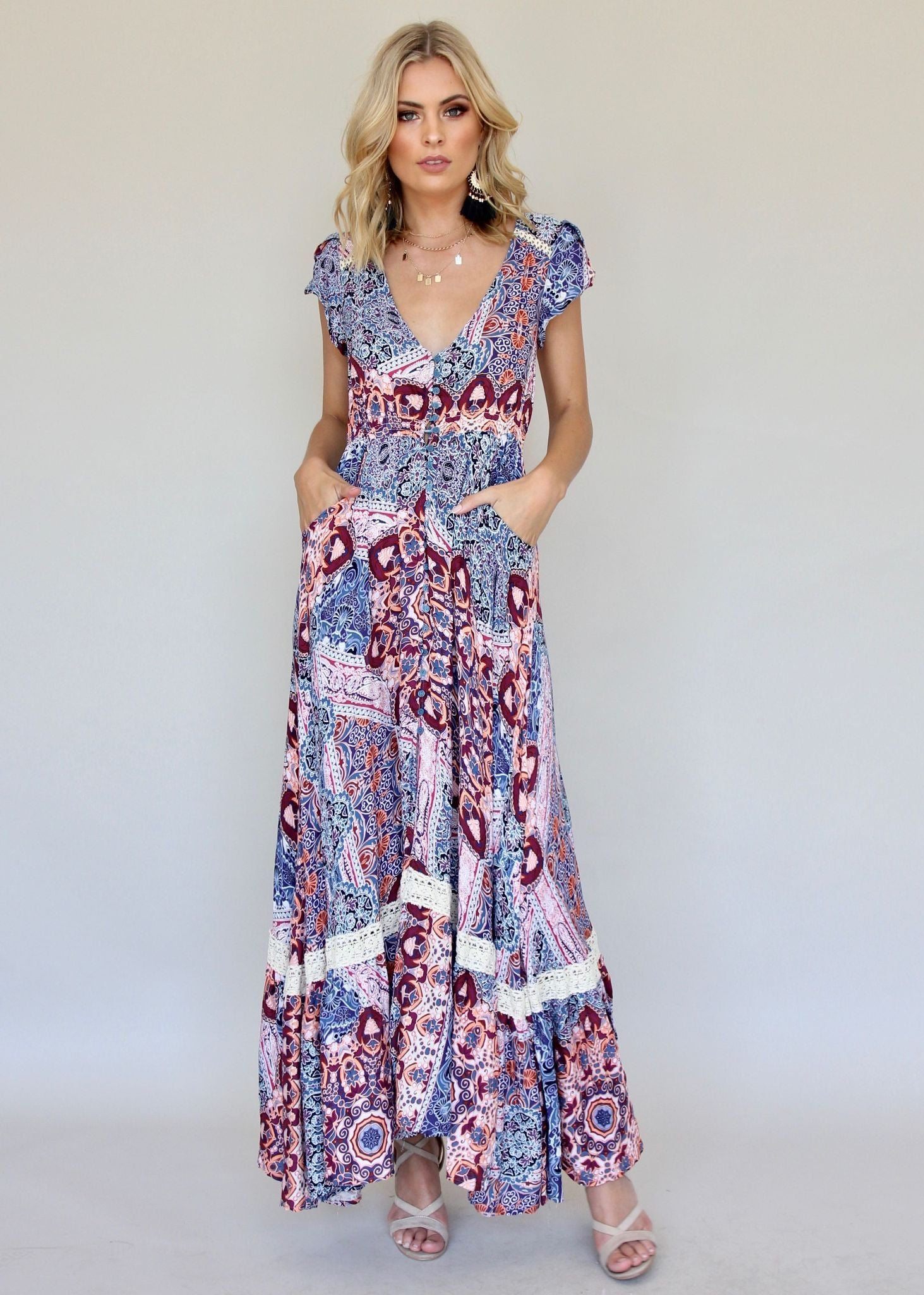 Carmen Maxi Dress - Caprioska