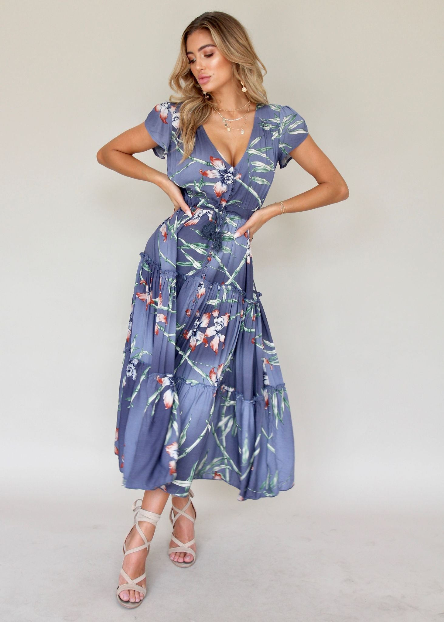 Kendall Maxi Dress - Bamboo