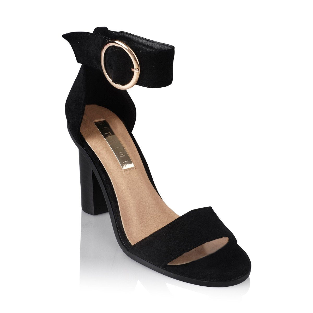 Billini - Kamari Block Heel - Black Suede