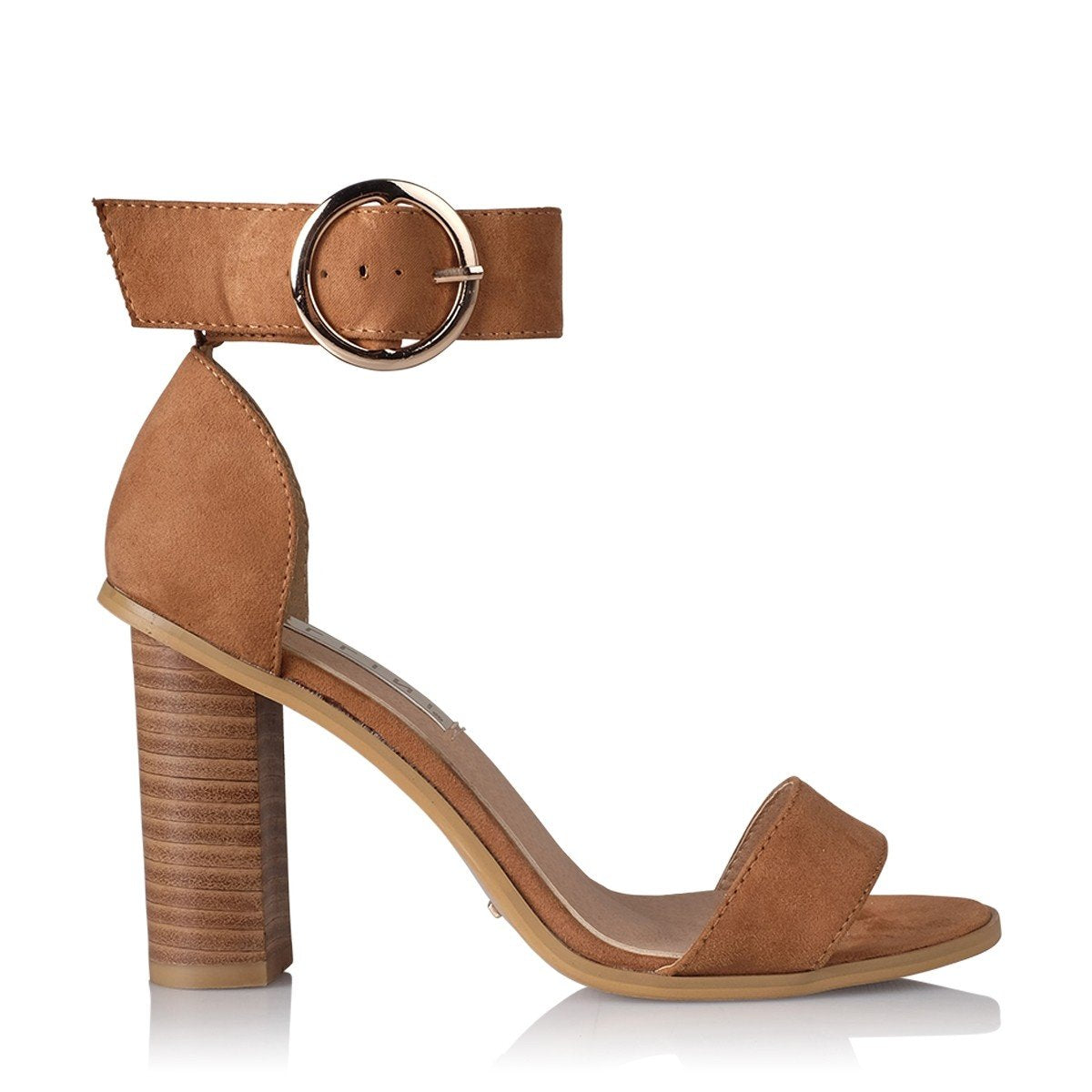 Billini - Kamari Block Heel - Tan Suede